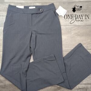 Calvin Klein Classic Fit Straight Leg Dress Pants Size 4